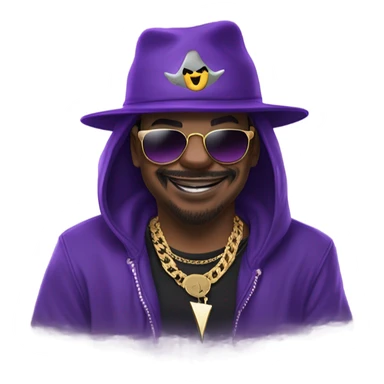 Gengar fused with snoop dog sticker