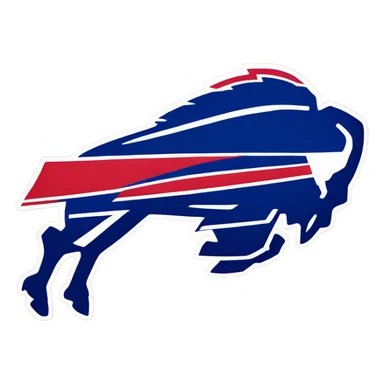 Buffalo football sticker