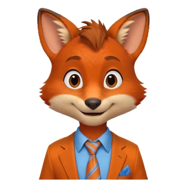 nick wilde zootopie 2 sticker