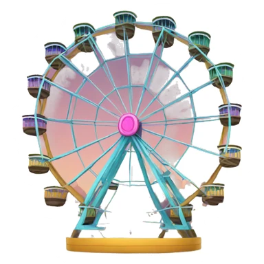 ferris wheel  sticker