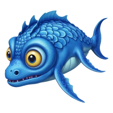 Bloop sea monster  sticker