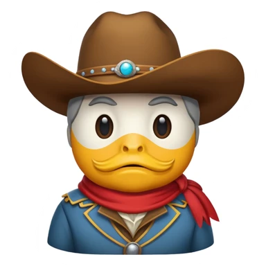 A wild western parler madem sticker