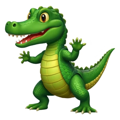 Dancing Gator sticker