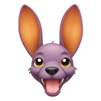 Stitch mange carotte sticker