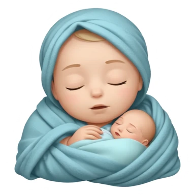 Neonata appena nata sticker