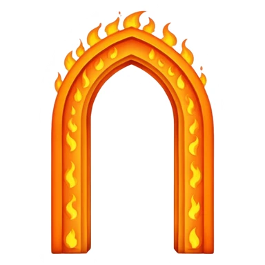 arco de fuego ç sticker