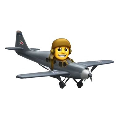 Captain flying plane over a snowcapped mountain  sticker
