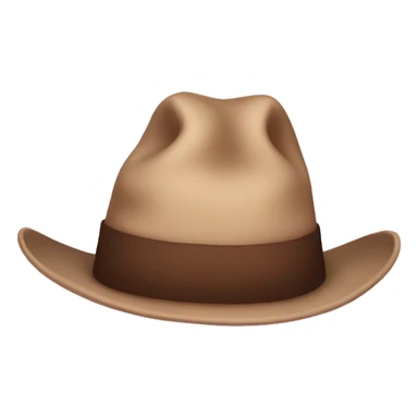 Hat shaped like butt cheeks sticker