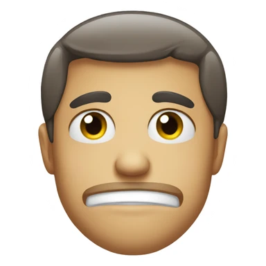 smile sad emoji sticker