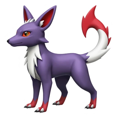 Heliolisk-Umbreon-Sergal-Zangoose-Cyclizar-Genesect-Pokémon, full body sticker