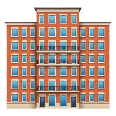 apartment buildingemoji sticker