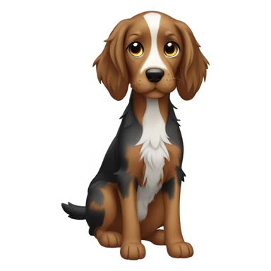 Setter girl sticker