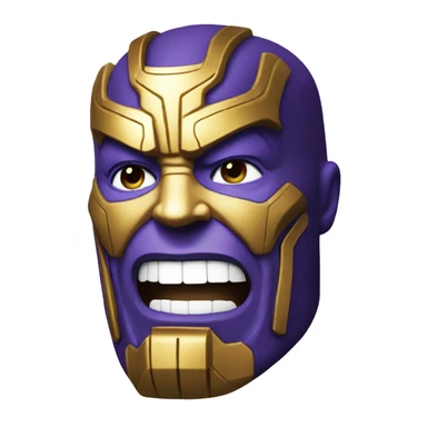 happy thanos sticker