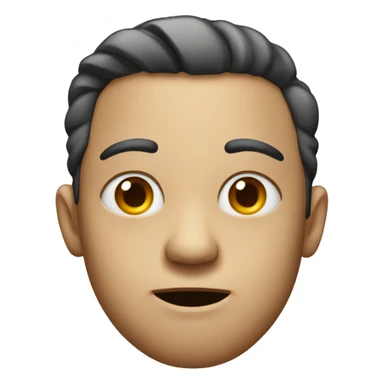 shaking head side eye  sticker