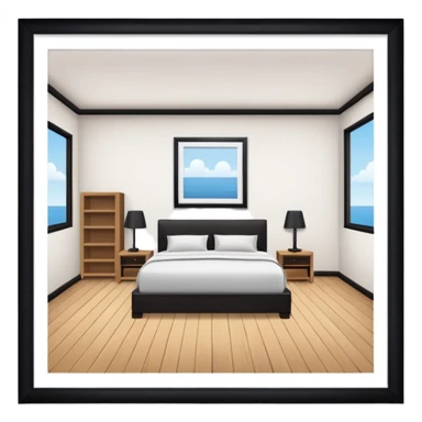 order in the room sticker