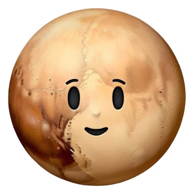 Planet Pluto sticker
