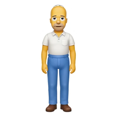 Homer simpson sticker