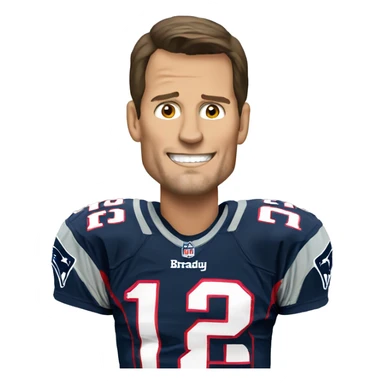 Tom brady sticker
