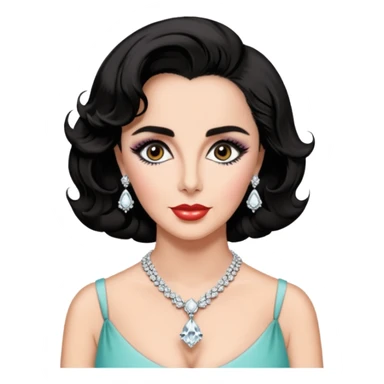 Elizabeth Taylor sticker