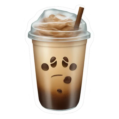 Iced coffee  sticker
