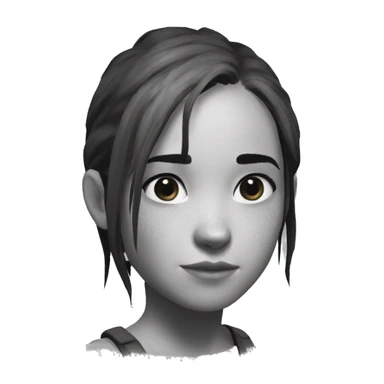 Ellie the last of us Little bit dezoom sticker