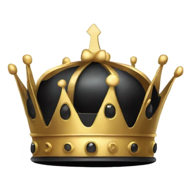 black king crown
 sticker