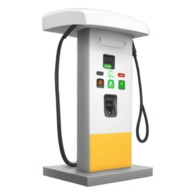 single charging station sticker