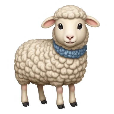 High resolution of   realistic full body sheep without distorted , no extra hybrid sticker