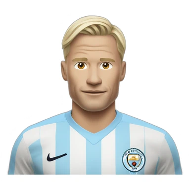 Haaland man city sticker