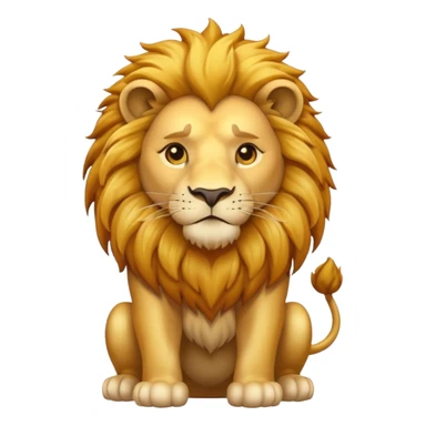 Lion sticker