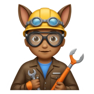 Bat mechanic sticker