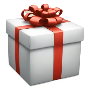 Christmas present sticker