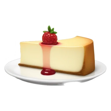 Cheesecake on a Plate sticker
