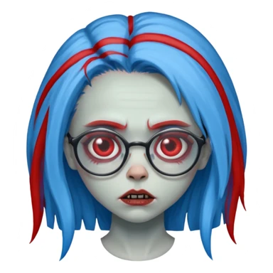 Ghoulia the monster high doll sticker