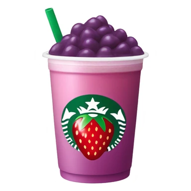 Starbucks strawberry açaí drink  sticker