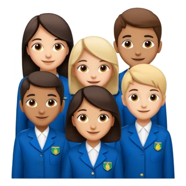 An elementary class in Iran sticker