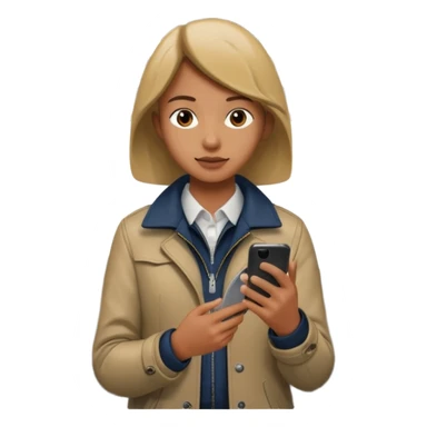 Rider with phone,Metro Riders, inside metro train, no transparent, with background,full image , negative transparent, positive background. sticker