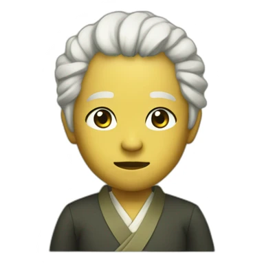 Sukuna in old money style sticker