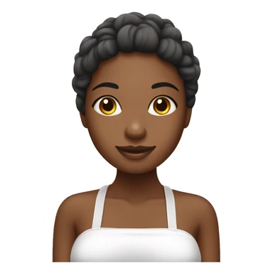 cute spa girl sticker