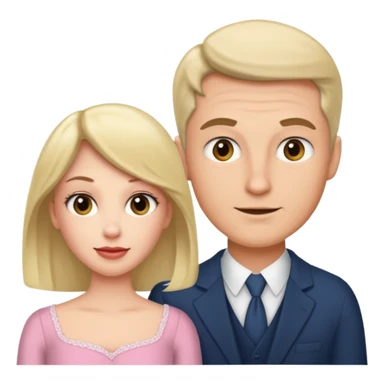 male getting sissified by his smug wife sticker