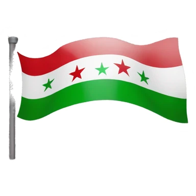 Free syria flag sticker