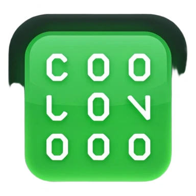 green code hacker numbers sticker