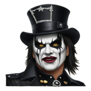 King Diamond dannish singer sticker