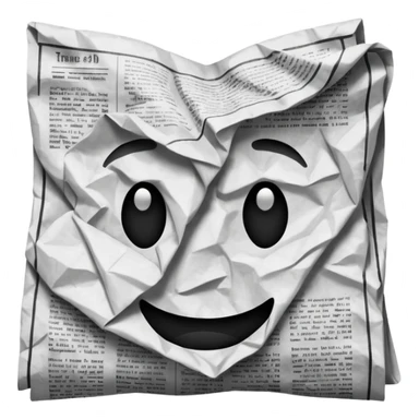 newspaper sticker