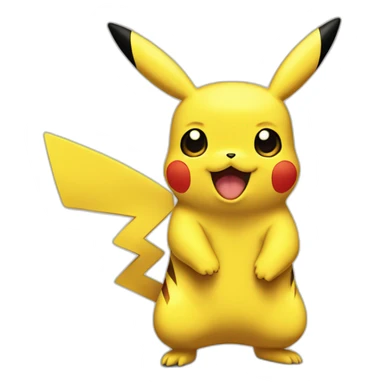 pikachu pidiendo porfabor sticker