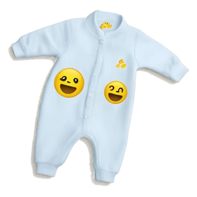 newborn jumpsuit sticker