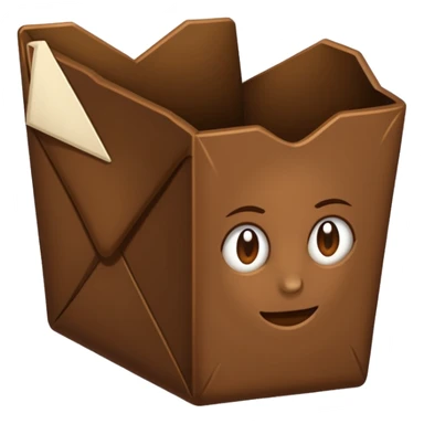 uma madeira com cara de sticker