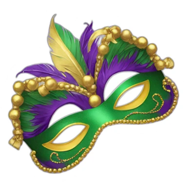 mardi gras sticker