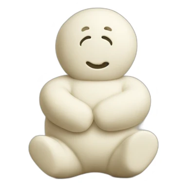 poking belly of Pillsbury dough boy sticker