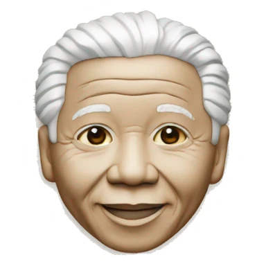 Nelson Mandela signature sticker
